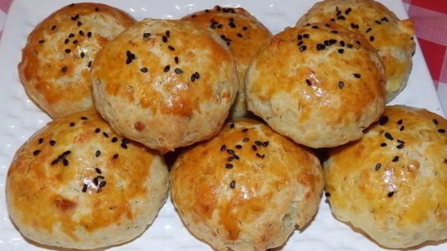 Рецепт турецких булочек с сыром фета