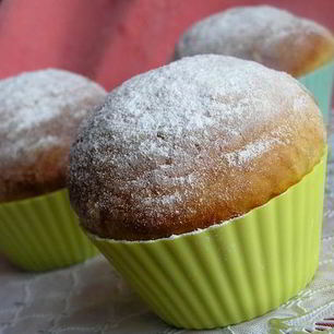 Рецепт Творожных булочек с авокадо и яблоком