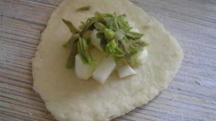 Рецепт творожных булочек с авокадо и яблоком