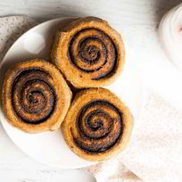 Тыквенно-шоколадные булочки