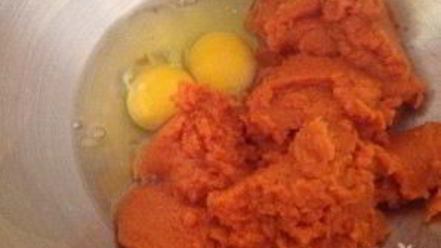 Рецепт тыквенно-шоколадных булочки