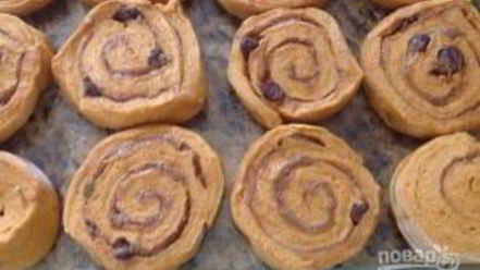 Рецепт тыквенно-шоколадных булочки