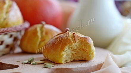 Рецепт тыквенных булочек