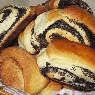 Рецепт Вкусных булочек из дрожжевого теста с маком