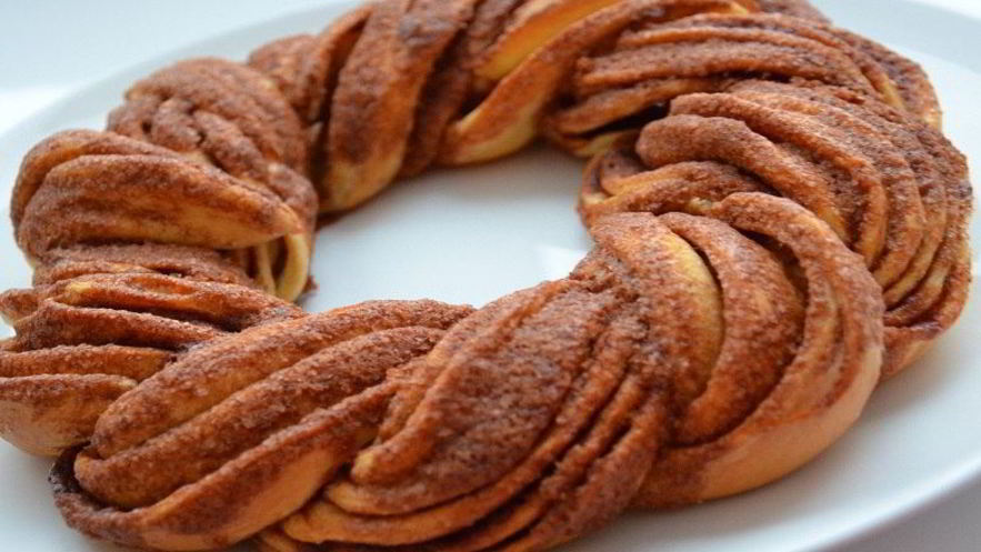 Рецепт эстонской булочки с корицей