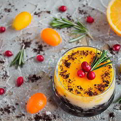 Рецепт Апельсинового чизкейка с печеньем Oreo