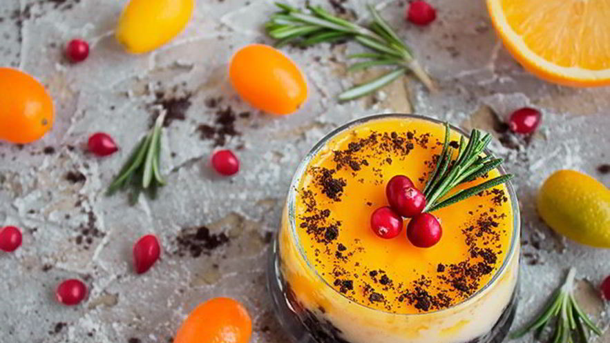 Рецепт апельсинового чизкейка с печеньем oreo