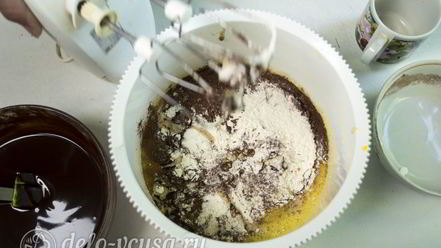 Рецепт брауни-чизкейка