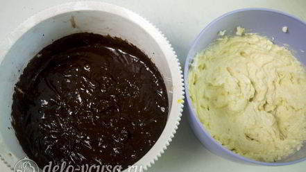 Рецепт брауни-чизкейка