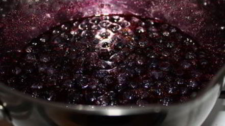 Рецепт черничного чизкейка без выпечки