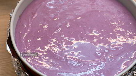 Рецепт черничного чизкейка