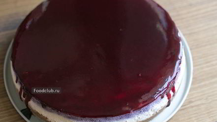 Рецепт черничного чизкейка