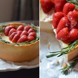 Рецепт Чизкейка из рикотты с выпечкой