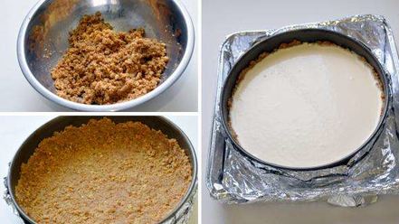 Рецепт чизкейка на водяной бане