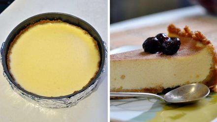 Рецепт чизкейка на водяной бане