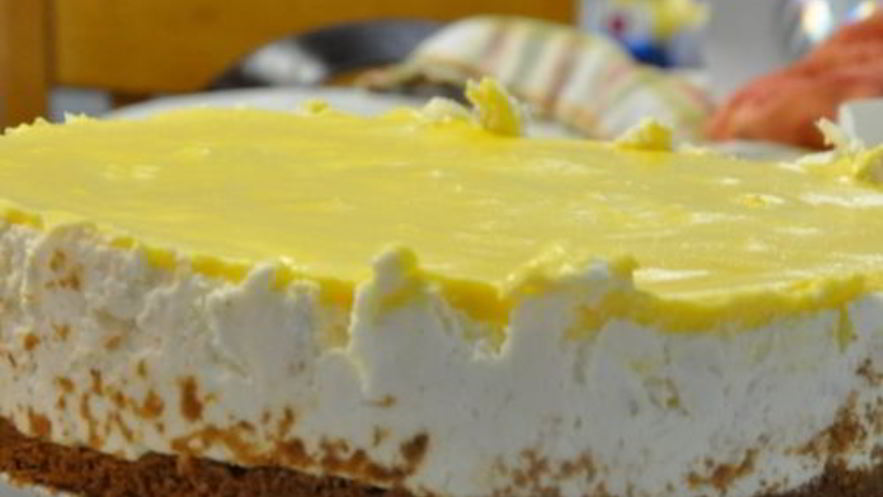 Рецепт чизкейка с лимоном без выпечки