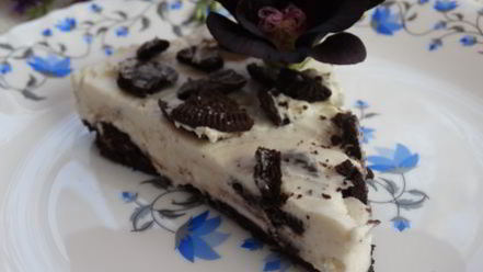 Рецепт чизкейка с печеньем oreo