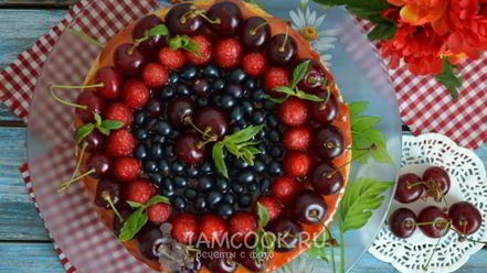 Рецепт чизкейка с вишней