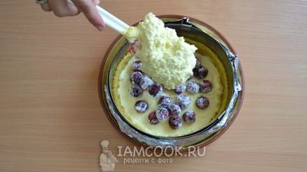 Рецепт чизкейка с вишней