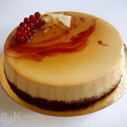 Рецепт Чизкейка Экзотик с рикоттой и маракуйей