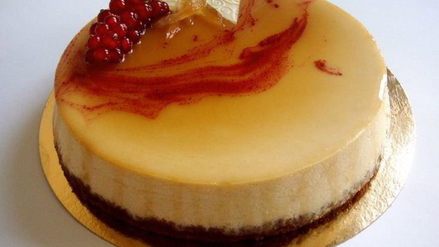 Рецепт чизкейка экзотик с рикоттой и маракуйей