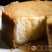 Рецепт Карамельного чизкейка без выпечки