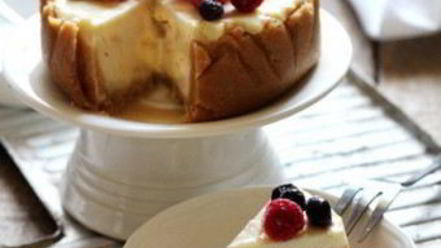 Рецепт карамельного чизкейка без выпечки