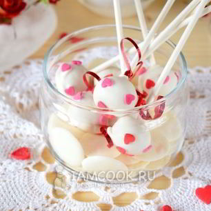 Рецепт Кейка-попсов со вкусом чизкейка