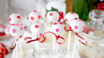 Рецепт кейка-попсов со вкусом чизкейка