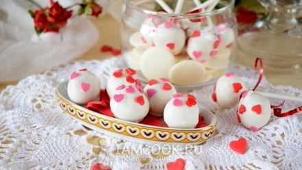 Рецепт кейка-попсов со вкусом чизкейка