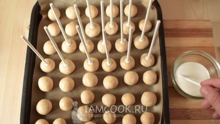 Рецепт кейка-попсов со вкусом чизкейка