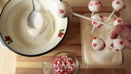 Рецепт кейка-попсов со вкусом чизкейка