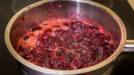 Рецепт холодного вишневого чизкейка