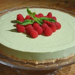 Рецепт Кокосового чизкейка на зеленом чае