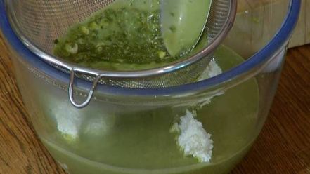 Рецепт кокосового чизкейка на зеленом чае