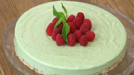Рецепт кокосового чизкейка на зеленом чае