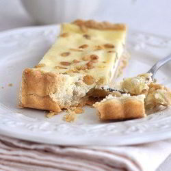 Рецепт Лимонного чизкейка с кедровыми орехами