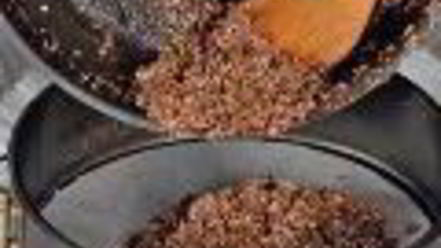 Рецепт миндального чизкейка с малиной