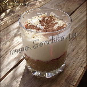 Рецепт Мини-чизкейка в стакане