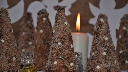 Рецепт Мини-чизкейков Елочки