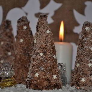 Рецепт Мини-чизкейков Елочки