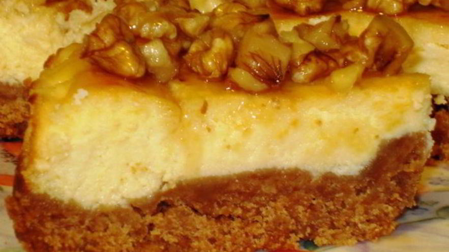 Рецепт орехового чизкейка