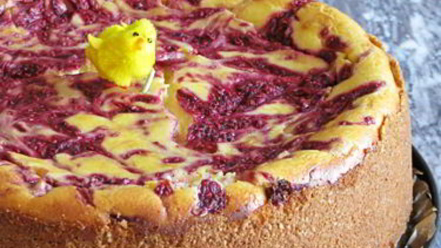 Рецепт полосатого чизкейка