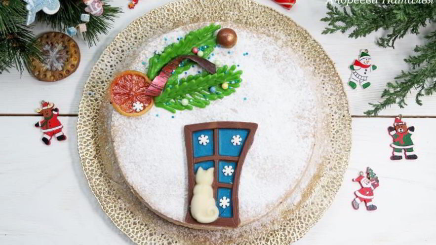Рецепт пряного рождественского чизкейка