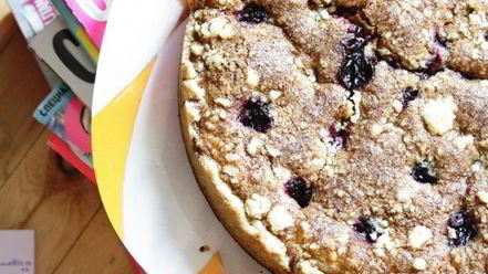 Рецепт псевдо-чизкейка смородиновое чудо