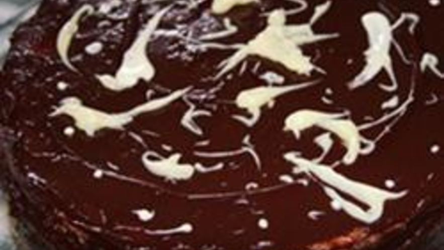 Рецепт шоколадного чизкейка с глазурью