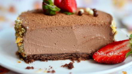 Рецепт шоколадного чизкейка вкус лета