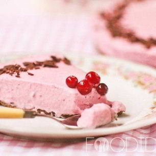 Рецепт Творожного чизкейка с клюквой