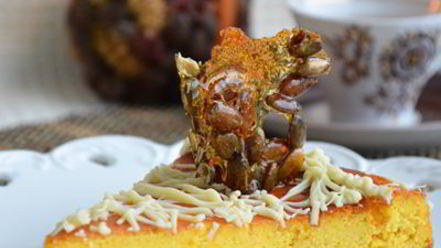 Рецепт тыквенного чизкейка с белым шоколадом