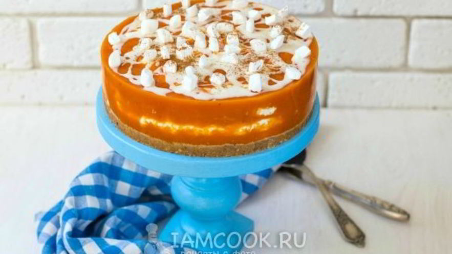 Рецепт тыквенного чизкейка